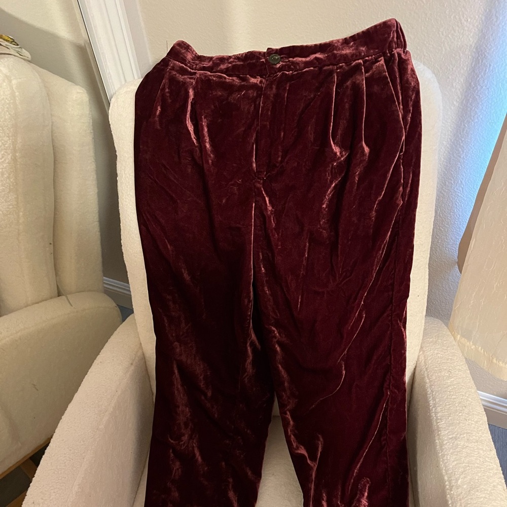Madewell Velvet Trouser